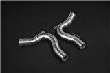 Terminal exhaust with valve + central pipes CES3 Capristo Porsche 971 Panamera GTS / Turbo/S