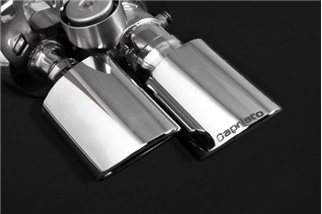 Terminal exhaust with valve + central pipes CES3 Capristo Porsche 971 Panamera GTS / Turbo/S