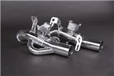 Exhaust terminal chrome gold black Capristo Maserati MC20