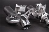 Exhaust terminal chrome gold black Capristo Maserati MC20