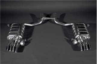 Terminal exhaust with CES3 valve Capristo Maserati Quattroporte M139 2003-2012