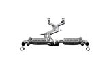 Terminal exhaust with valve + central pipes CES3 Capristo Bentley Bentayga W12