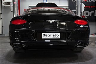 Scarico terminale con valvola + tubi centrali CES3 Capristo Bentley New Continental GT W12/ Speed/ V8