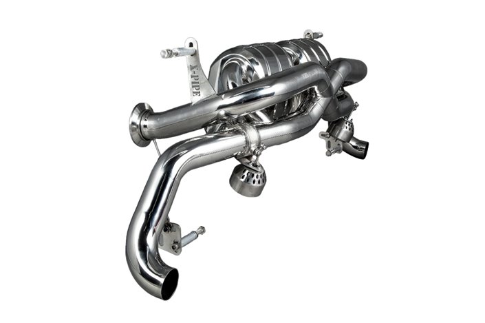 Capristo Audi R8 - V8 4.2 stainless steel terminal exhaust