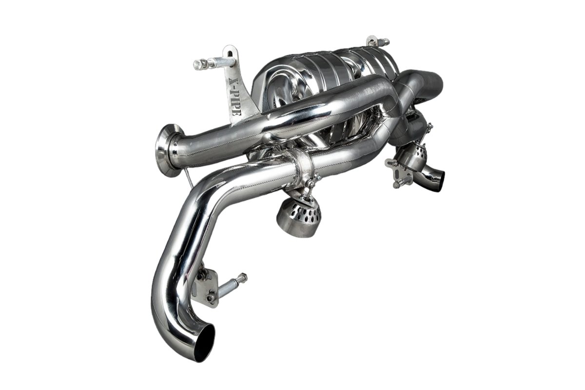 Capristo Audi R8 - V8 4.2 stainless steel terminal exhaust