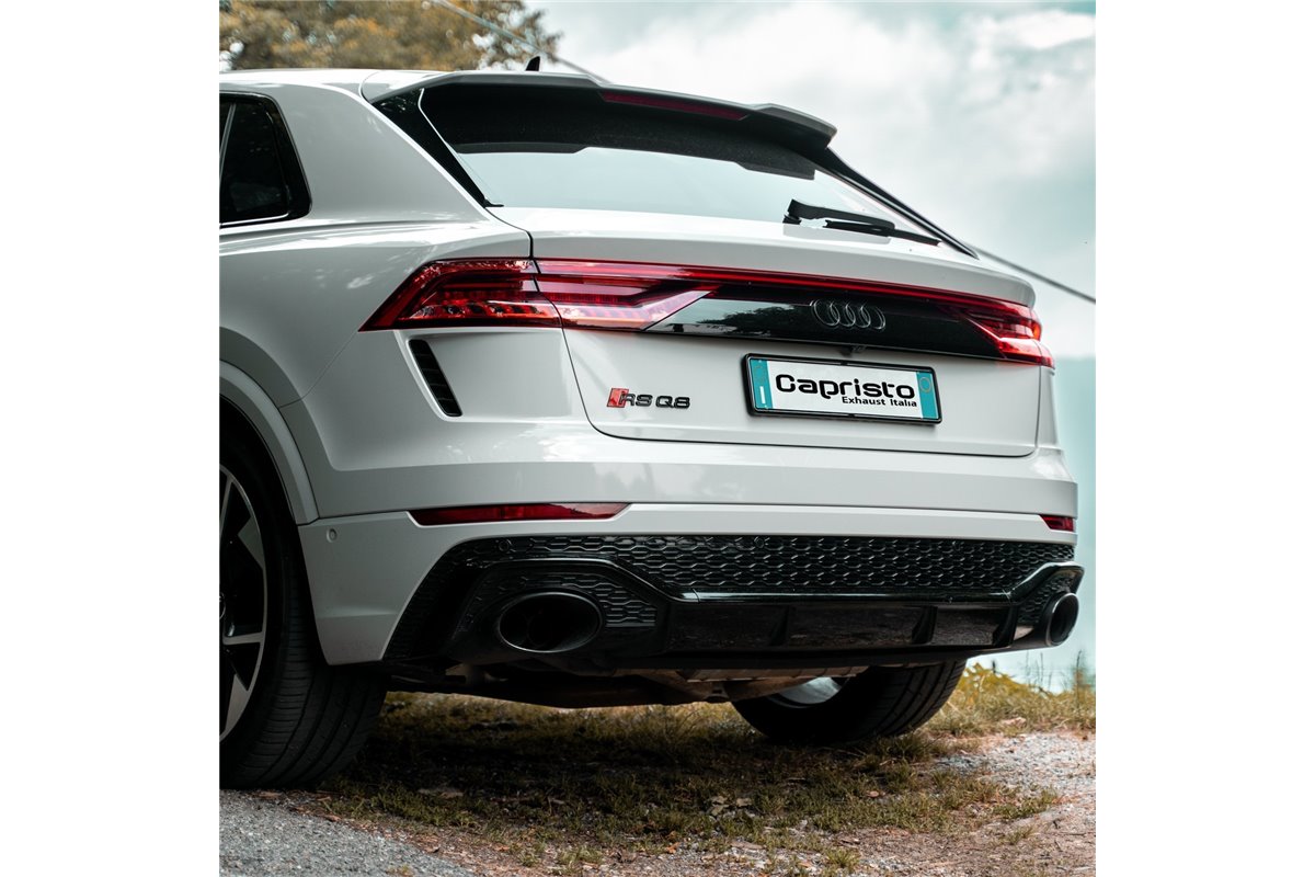 Capristo exhaust terminal Audi R8 Q8 4.0 600 HP