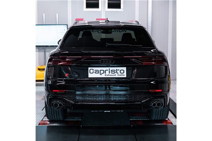 Capristo Downpipe 200-Zellen-Auspuff + Audi R8 Q8 4.0 600 PS