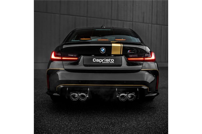 Capristo Bmw M3 Serie G Carbon-Auspuff