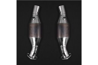 Capristo Ferrari F430 Scuderia/16M stainless steel terminal exhaust + catalysts