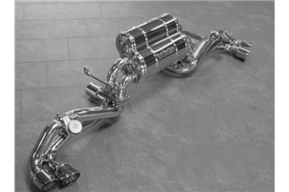 Exhaust with Capristo Ferrari Enzo stainless steel valve