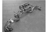 Exhaust with Capristo Ferrari Enzo stainless steel valve