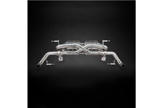 Terminal exhaust + CES3 stainless steel Capristo Audi R8 V10 Gen 1