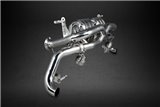 Stainless steel exhaust terminal Capristo Audi R8 V10 Gen 1