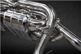 Stainless steel exhaust terminal Capristo Audi R8 V10 Gen 1