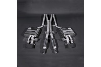 Exhaust with valve with central pipes Audi Rs4 B7 2006-2008