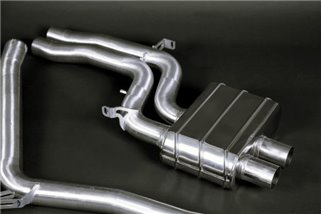 Exhaust with ECE valve + central silencer pipes Capristo Audi Rs4 B8 2012-2015