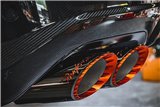 Exhaust with valve + central silencer and Wicrom Capristo Lamborghini Urus high-performance terminals