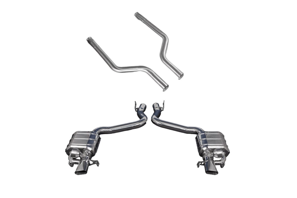 Exhaust with valve with central pipes Capristo Mercedes AMG GT63/S X290 from 2018