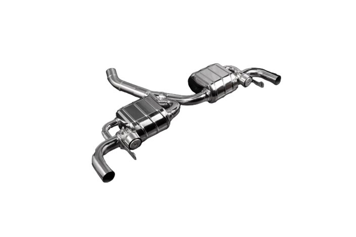 Exhaust with Capristo valve Mercedes AMG CLA45 C117 2013 - 2018