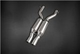 Exhaust with valve + central silencer pipes Capristo Mercedes C-Class AMG C63 W204 2007 - 2014