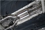 Exhaust with valve + central silencer pipes Capristo Mercedes C-Class AMG C63 W204 2007 - 2014