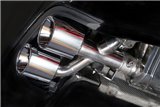 Exhaust with valve + central silencer pipes Capristo Mercedes C-Class AMG C63 W204 2007 - 2014