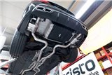 Exhaust with Capristo BiTurbo valve Mercedes C-Class AMG C63 W205 from 2014