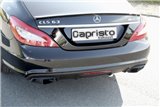 Auspuff mit Ventil + Zentralrohr Capristo Mercedes AMG CLS63 W218 2010 - 2018