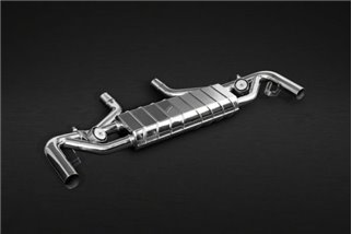 Exhaust with valve with central pipes CES3 Capristo Mercedes AMG GLE43/450 SUV (W166) 2015-2018