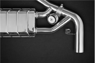 Exhaust with valve with central pipes CES3 Capristo Mercedes AMG GLE43/450 SUV (W166) 2015-2018