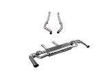 Auspuff mit Ventil mit Zentralrohren CES3 Capristo Mercedes GLE550/500 C292/W166 2015-2018