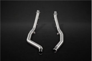 Exhaust with valve with central pipes CES3 Capristo Mercedes GLE550/500 C292/W166 2015-2018