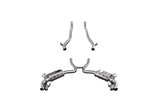 Echappement avec valve + tuyaux centraux CES3 Capristo Mercedes AMG S63/500 C217 2014-2020