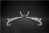 Exhaust with valve + central pipes CES3 Capristo Mercedes AMG S63/500 C217 2014-2020