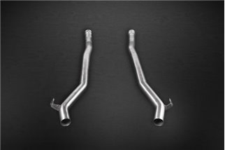 Exhaust with valve + central pipes CES3 Capristo Mercedes AMG S63/500 C217 2014-2020