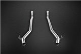 Exhaust with valve + central pipes CES3 Capristo Mercedes AMG S63/500 C217 2014-2020