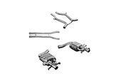 Exhaust with valve + central pipes CES3 Capristo Mercedes Mercedes AMG S63/560 W222 Sedan Facelift 2017-2020