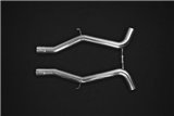 Exhaust with valve + central pipes CES3 Capristo Mercedes Mercedes AMG S63/560 W222 Sedan Facelift 2017-2020