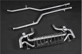 Exhaust with valve + central pipes CES3 Capristo Mercedes AMG SLS