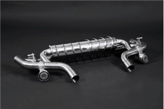 Exhaust with valve + central pipes CES3 Capristo Mercedes AMG SLS