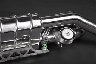 Exhaust with PSE Capristo valve Porsche 991.1 Carrera/GTS 2011-2015