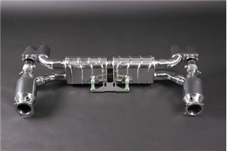 Exhaust with decatalyzed valve CES3 Capristo Porsche 997.1 Turbo/S/GT2/2RS 2004-2008