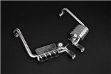 Exhaust with valve carbon terminals CES3 Capristo Porsche 981/982 Boxster/Cayman/GT4/718