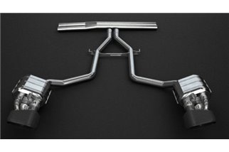 Exhaust with valve + central pipes PSE Capristo Porsche 970 Panamera Executive Extended Turbo/S