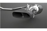 Exhaust with valve + central pipes PSE Capristo Porsche 970 Panamera Executive Extended Turbo/S