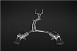 Exhaust with valve with central pipes CES3 Caprsito Porsche 95B Macan S and Turbo