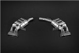 Exhaust with valve with central pipes CES3 Caprsito Porsche 95B Macan S and Turbo