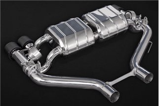 Exhaust with valve + central pipes CES3 Capristo BMW M2 Competition F87