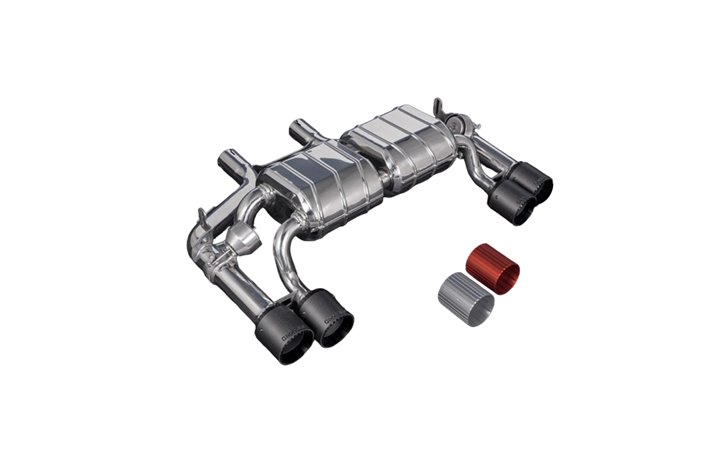 Exhaust with ECE CES3 Capristo valve BMW M2 Competition F87