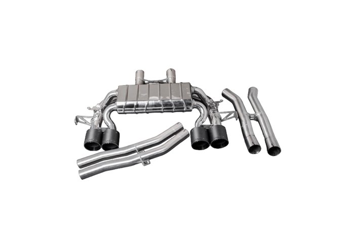 Exhaust with valve and central pipes Capristo BMW M4 G80/G82